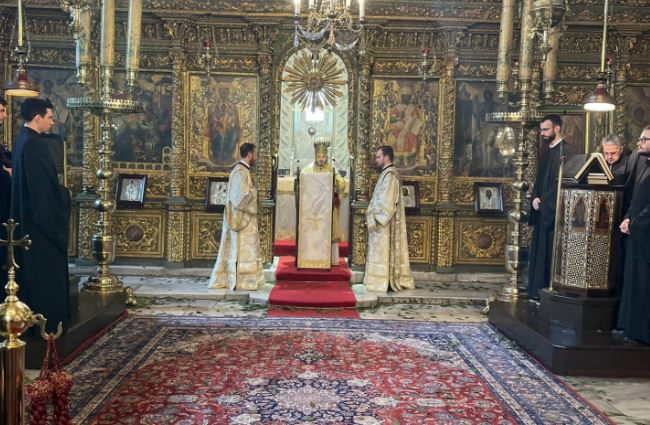 Φανάρι: Ο Εσπερινός της Αγάπης στον Πατριαρχικό Ναό