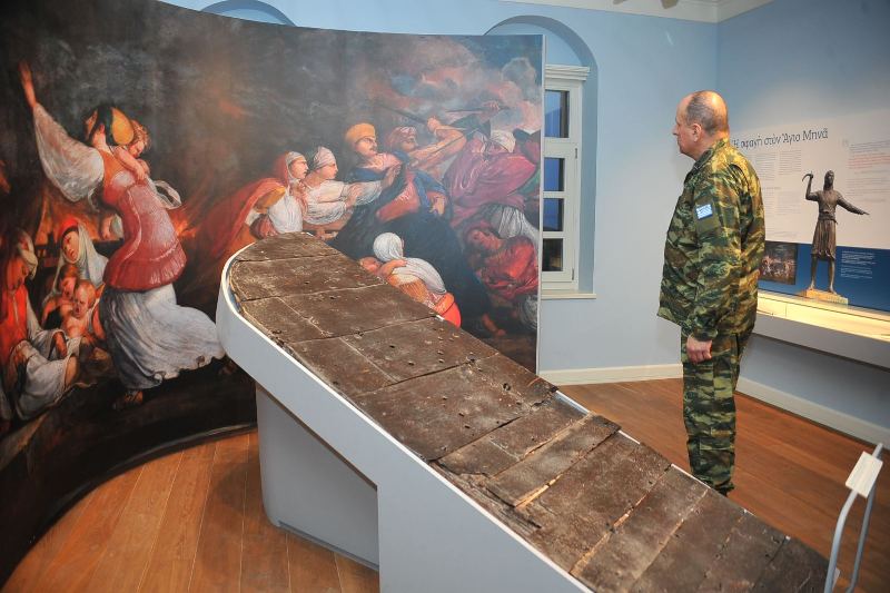 Τη Μονή του Αγίου Μηνά και το Μουσείο Σφαγής της Χίου επισκέφθηκε ο Διοικητής της ΑΣΔΕΝ