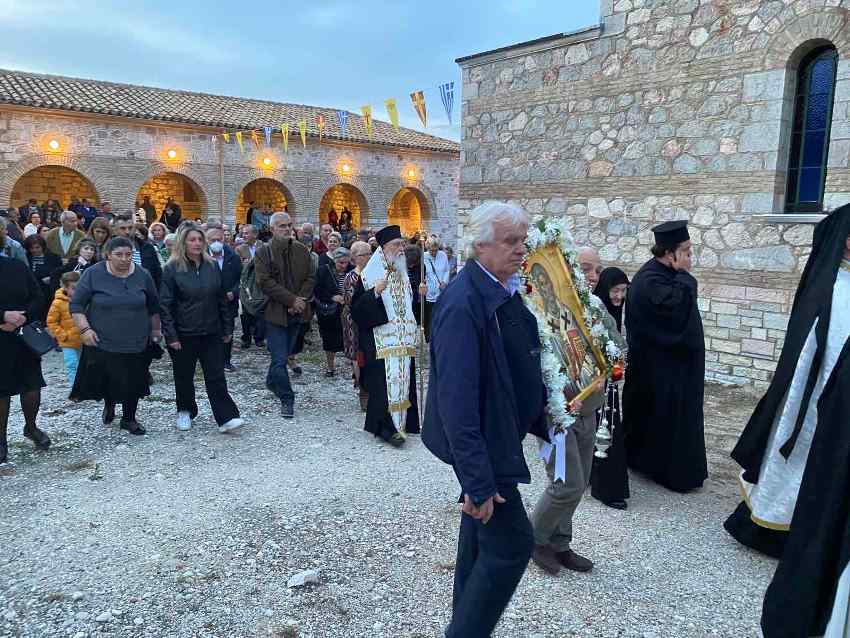 Πανηγύρισε η Ιερά Μονή Αγίου Θεράποντα στο Γαλατάκι Κορινθίας