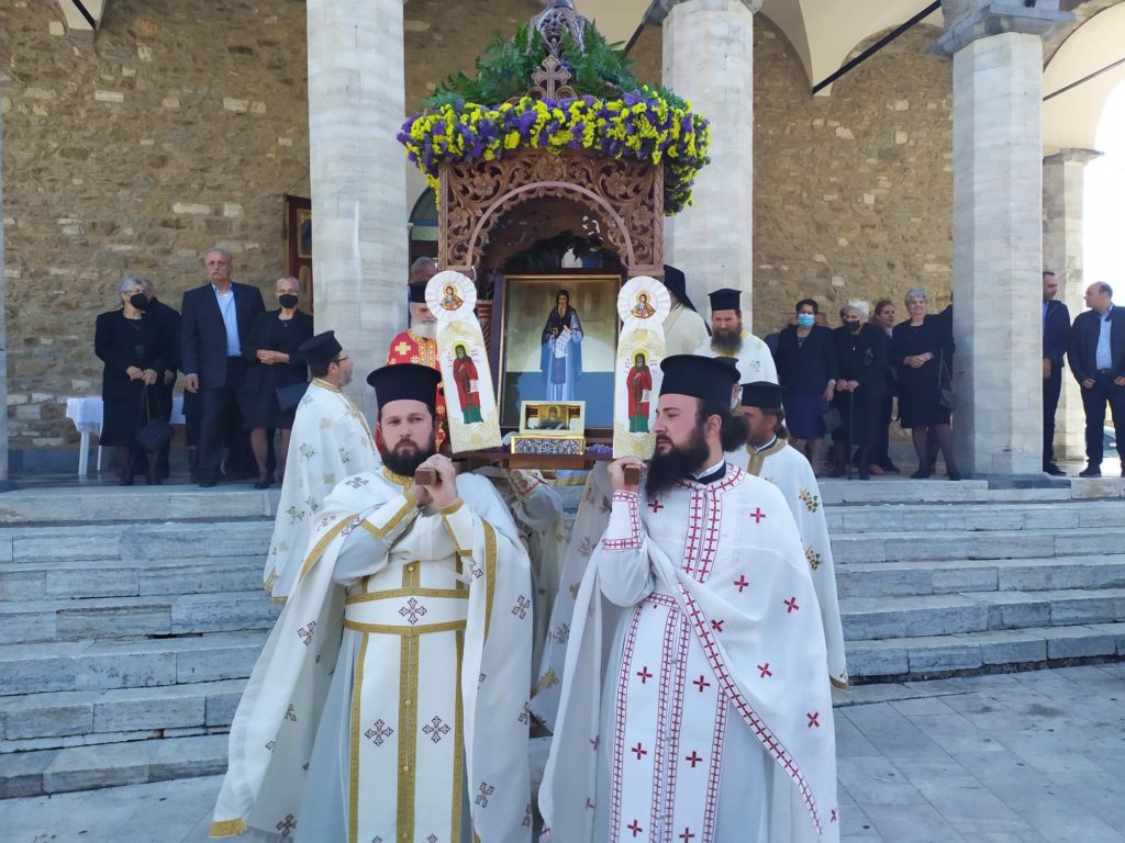 Η εορτή του Οσίου Νείλου του Μυροβλήτου στη γενέτειρα του