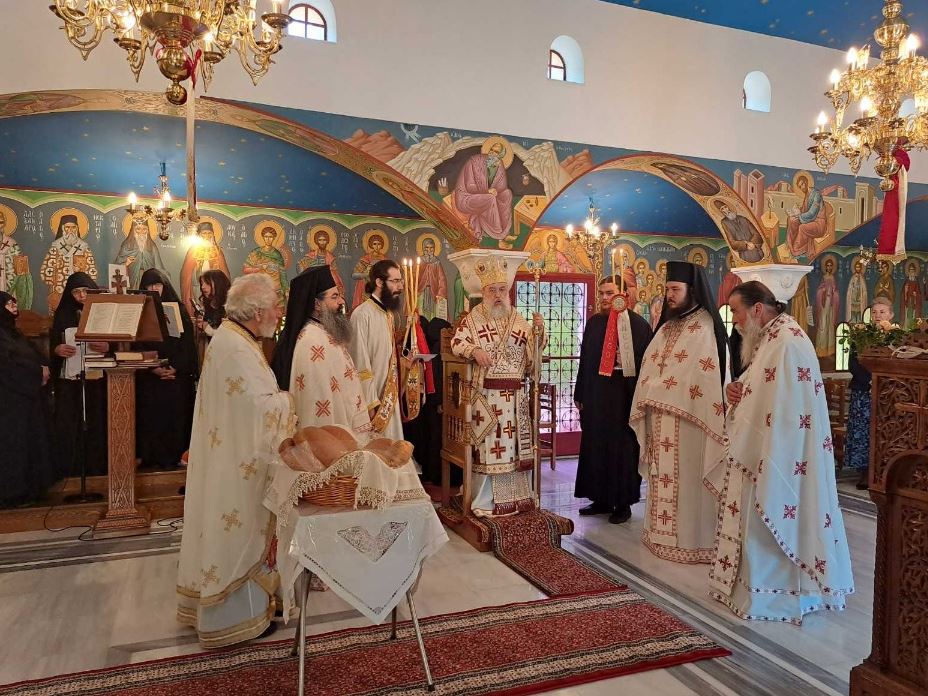 Η μνήμη της Οσίας Ισιδώρας της δια Χριστόν σαλής στην Μητρόπολη Κηφισίας