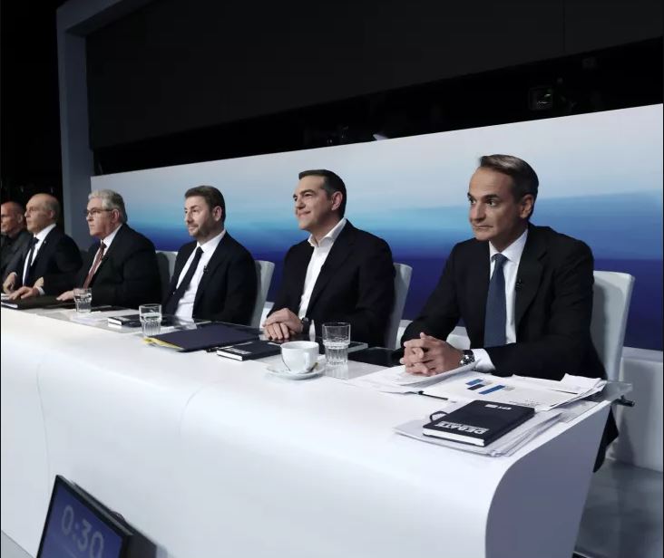 Οι “διαξιφισμοί” των πολιτικών αρχηγών στο τηλεοπτικό debate