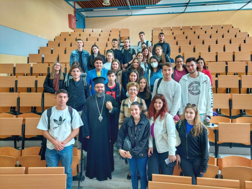 Ο Μητροπολίτης Μαρωνείας στη Νομική Σχολή του Δημοκρίτειου Πανεπιστημίου Θράκης