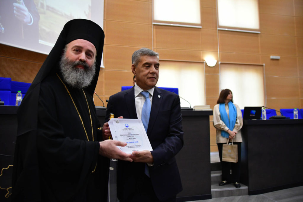 Ο Αρχιεπίσκοπος Αυστραλίας σε πανηγυρική συνεδρίαση του Περιφερειακού Συμβουλίου Λάρισας (ΦΩΤΟ & ΒΙΝΤΕΟ)