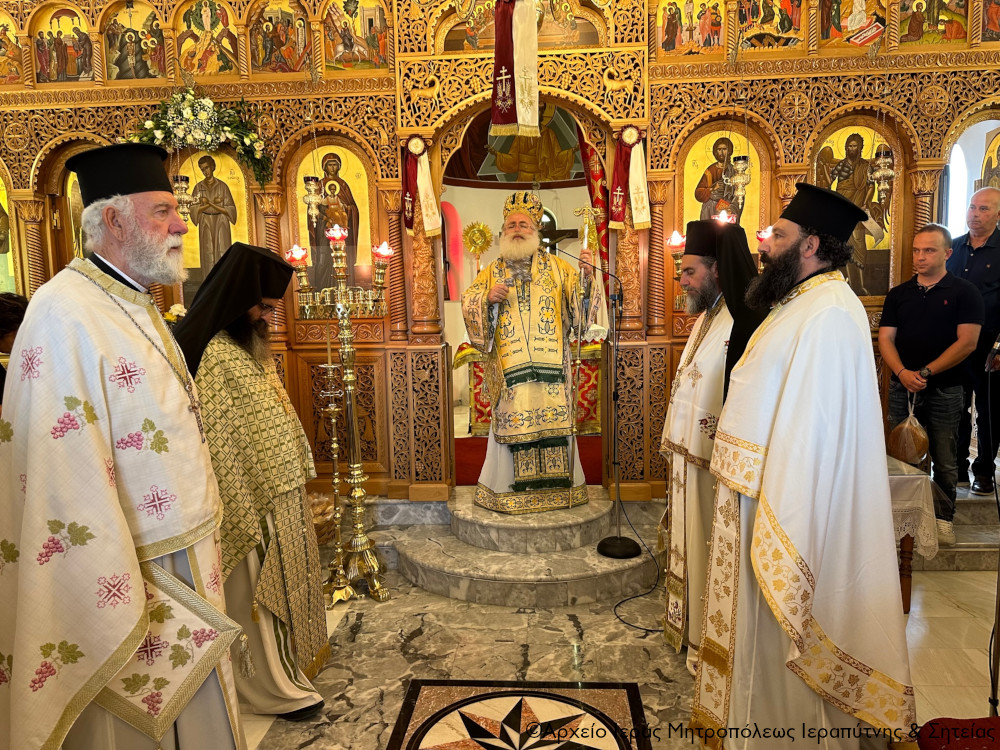 Πανήγυρη του Οσίου Ιωάννου του Ρώσου στον ομώνυμο Ιερό Ναό της Ιεράπετρας