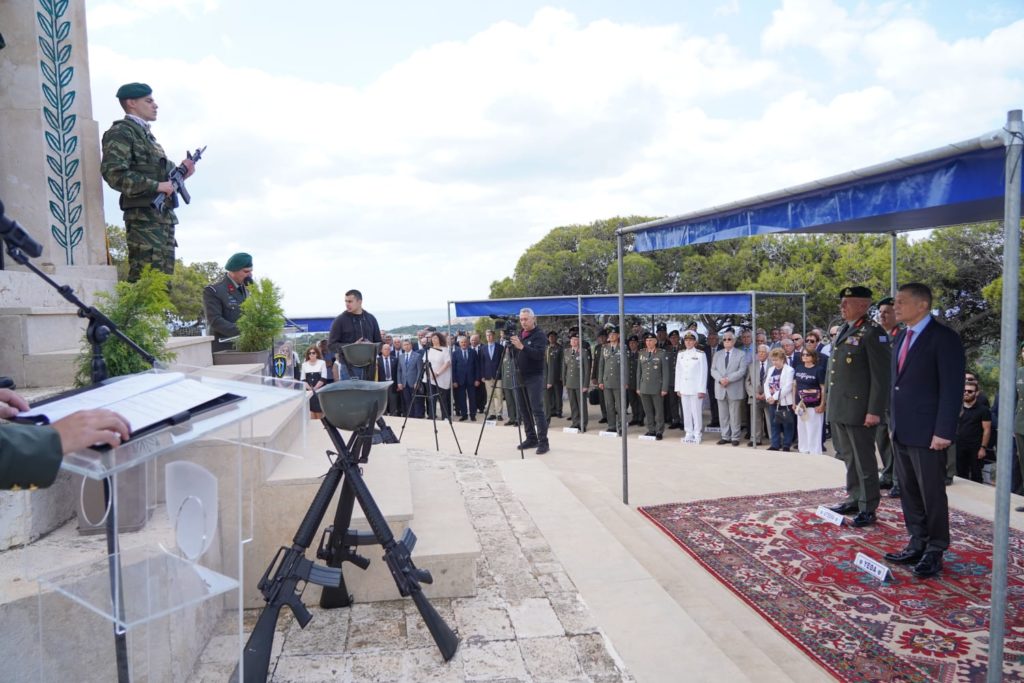 Μνημόσυνο Πεσόντων Ιερολοχιτών και Καταδρομέων στο Ηρώο των ΛΟΚ στο Καβούρι