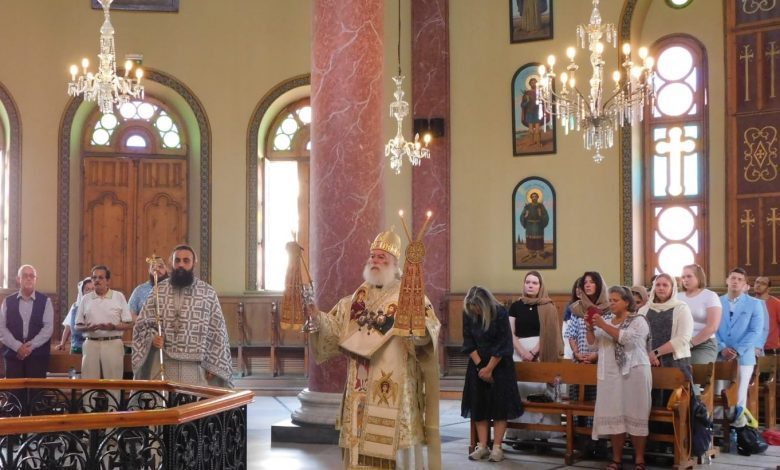 Group of young people from USA visit Patriarchate of Alexandria