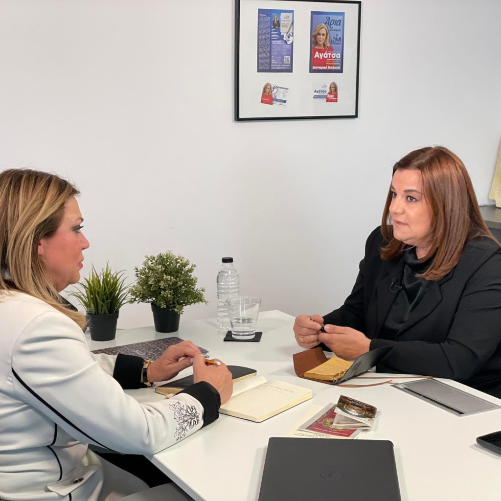 “Σημεία και άνθρωποι”: Η Άρια Αγάτσα καλεσμένη της Μαρίας Γιαχνάκη