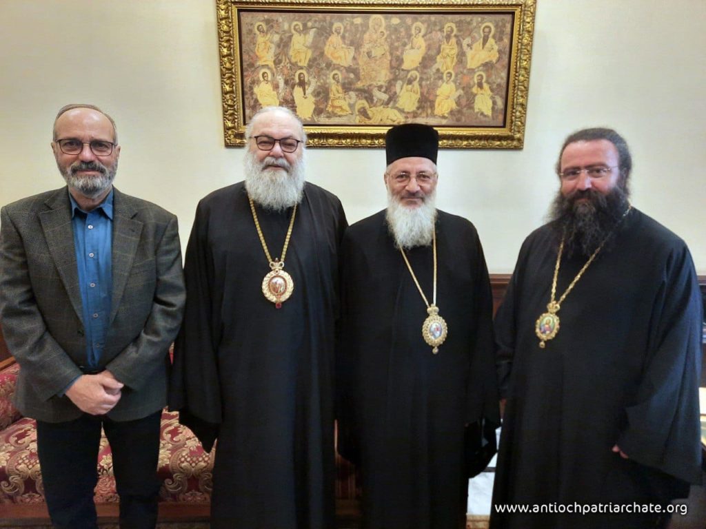 Ο Πατριάρχης Αντιοχείας υποδέχθηκε τον Καρπασίας Χριστοφόρο