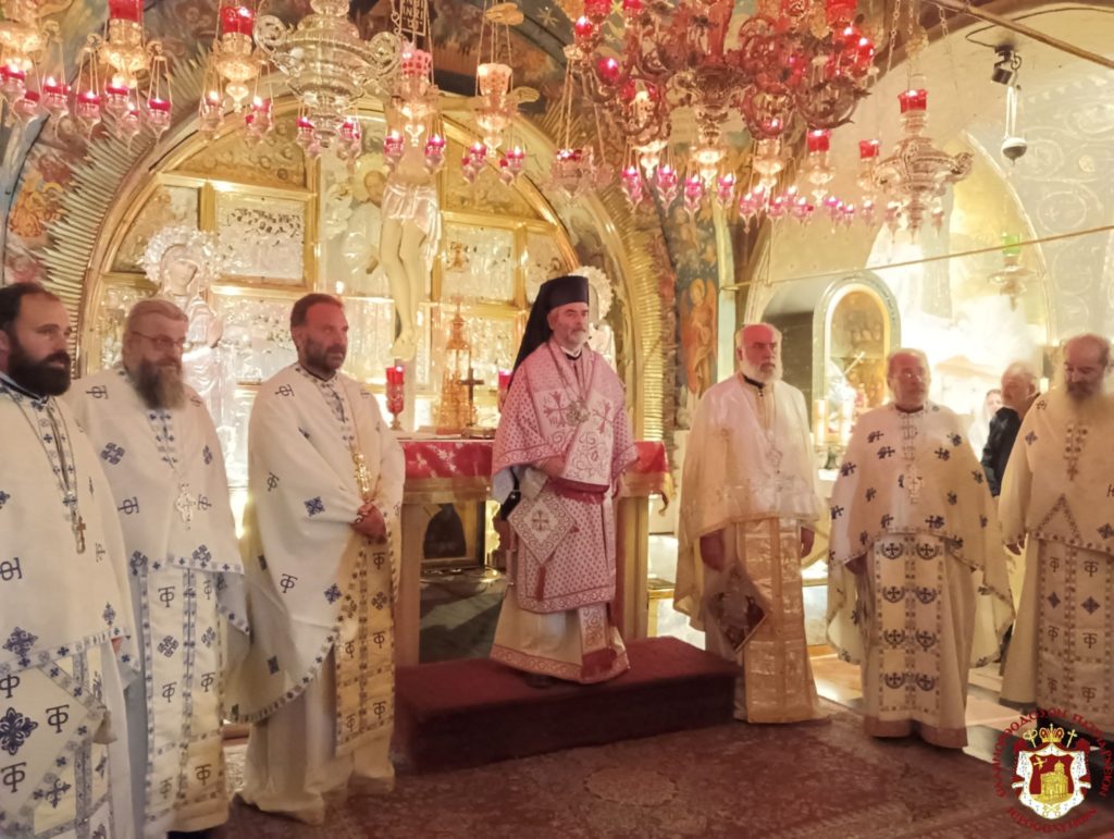 Η εορτή του εν ουρανώ φανέντος σημείου του Σταυρού στα Ιεροσόλυμα