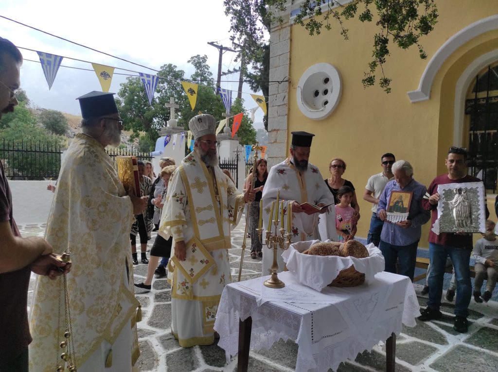 Η εορτή της Αγίας Μάρτυρος Ελικωνίδος στην Σύμη