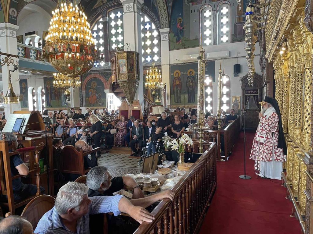 Κυριακή των Αγίων Πατέρων στην Αραδίππου