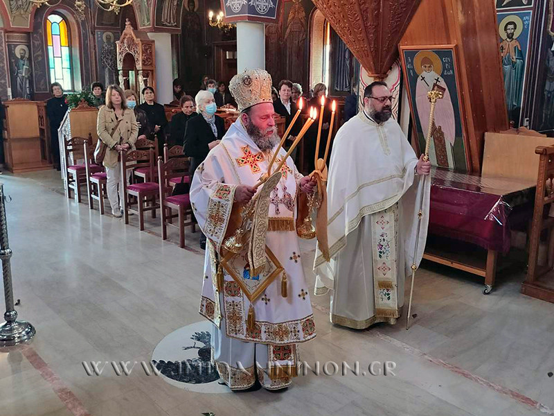 Ο Μητροπολίτης Ιωαννίνων στον πανηγυρίζοντα Ι.Ν. Αγίου Ιωάννου Θεολόγου «Μπισδουνάκι»