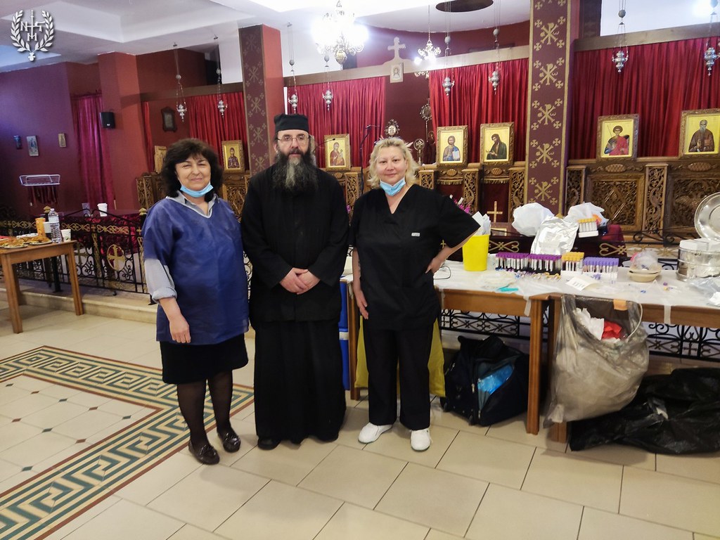 Αιμοδοσία αγάπης στον Ιερό Ναό Αγίου Σπυρίδωνα Νικόπολης – Ευκαρπίας