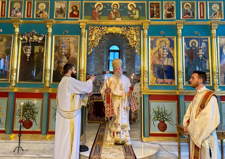 Η εορτή των Αγίων Κωνσταντίνου και Ελένης στα Δωμάτια Παγγαίου