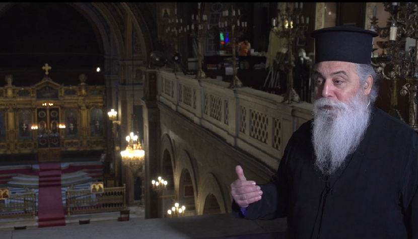 Αφιέρωμα στην Pemtpousia TV στην Αγία Ειρήνη οδού Αιόλου που σήμερα γιορτάζει