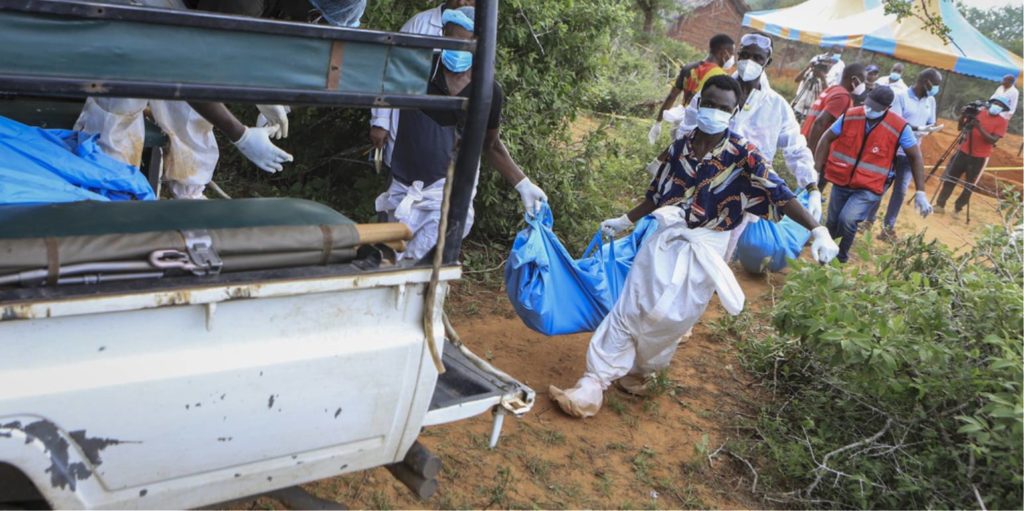 Κένυα: Βρέθηκαν και άλλα πτώματα από τα θύματα της αίρεσης που νήστεψαν μέχρι θανάτου