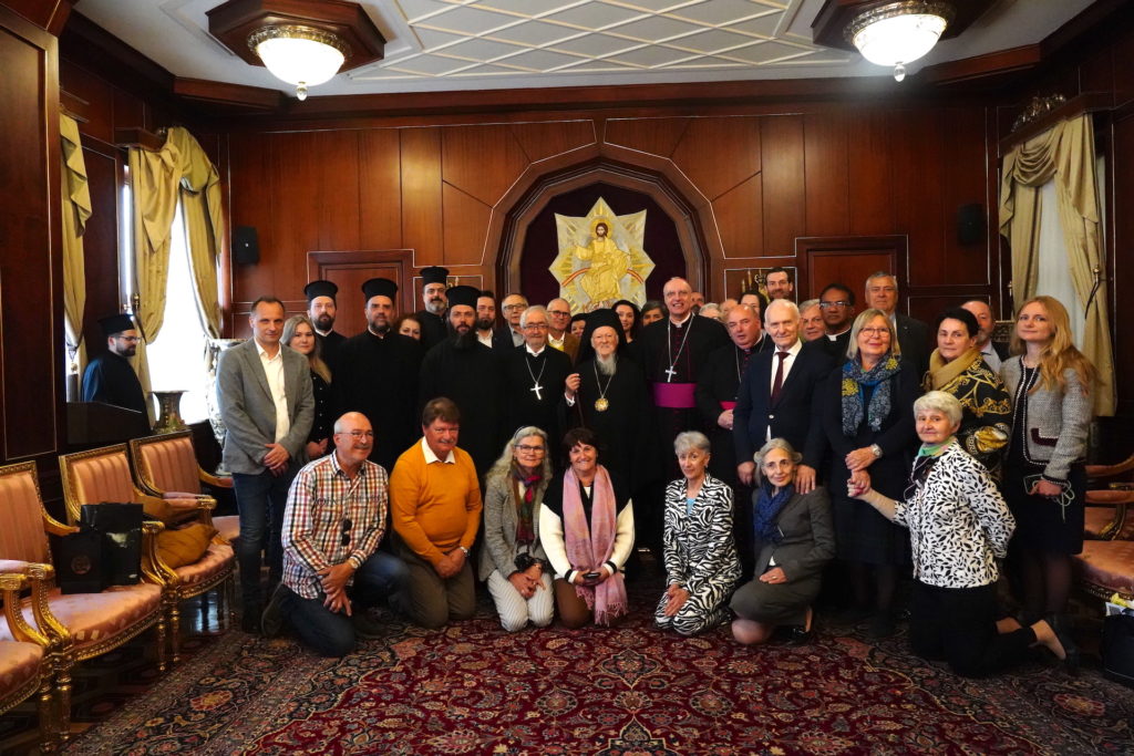 Στον Οικουμενικό Πατριάρχη o Mητροπολίτης Αυστρίας και όμιλος προσκυνητών