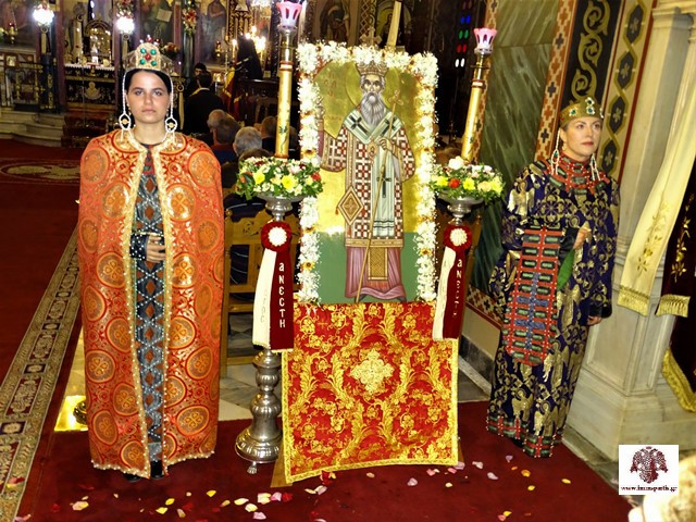 Τρισαρχιερατικός Εσπερινός για τον Άγιο Ανανία Μητροπολίτη Λακεδαιμονίας