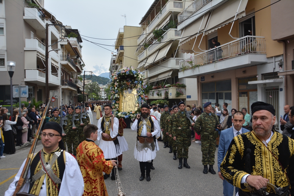 Η Λιτανεία του Αγίου Χριστοφόρου στο Αγρίνιο