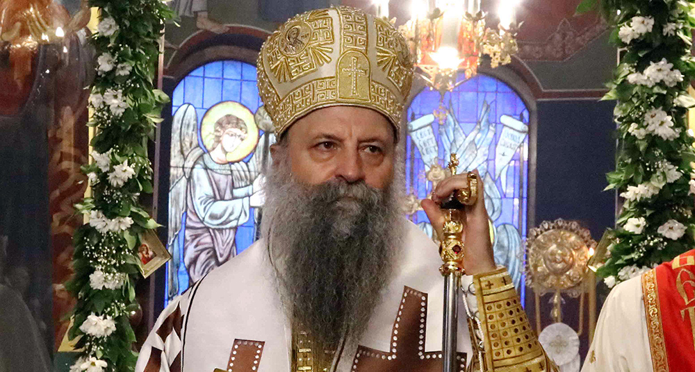 Πατριάρχης Πορφύριος για τις πολυάριθμες επιθέσεις στην Σερβία: Έκκληση για προσευχή και ειρήνη