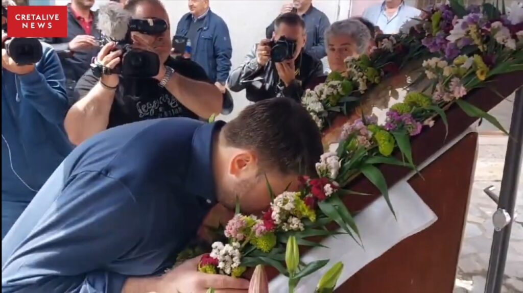 Ο Νίκος Ανδρουλάκης στην πανήγυρη Αγίων Κωνσταντίνου και Ελένης Καθεδρικού Ναού Αρκαλοχωρίου