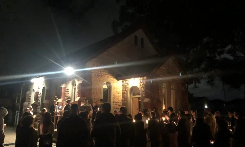 Inaugural Feast of Pascha at the newly established Parish of St Sophrony of Essex in Adelaide