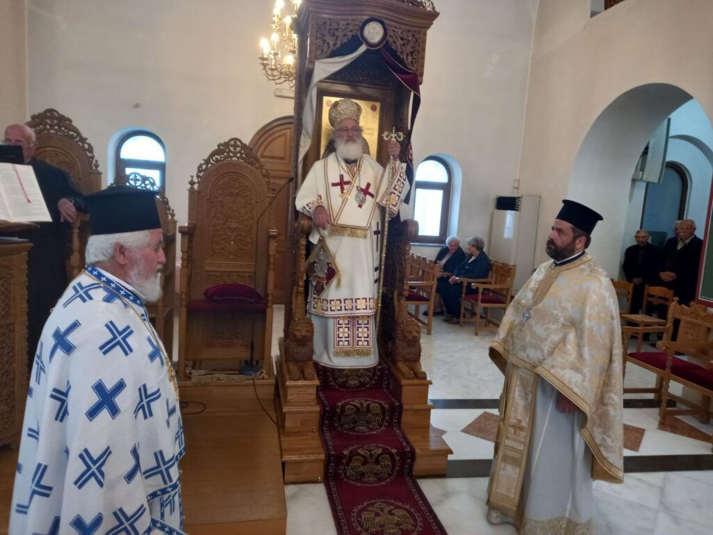 Κυριακή του Παραλύτου στον Μητροπολιτικό Ναό Αγίου Ανδρέου στο Αρκαλοχώρι