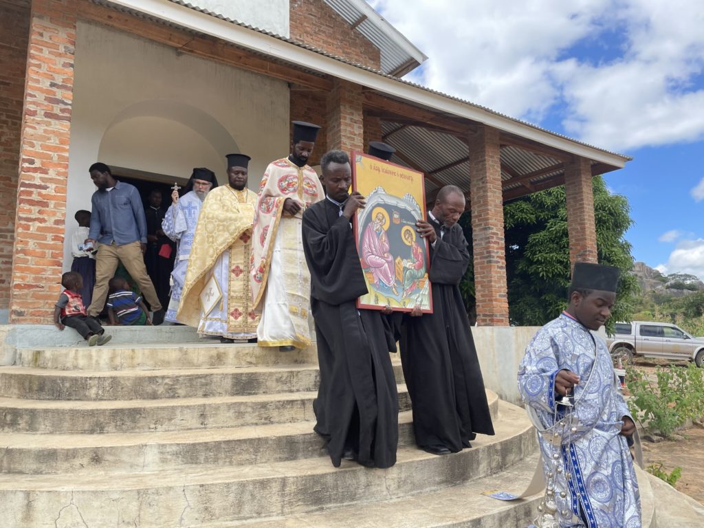 Ο Άγιος Ιωάννης ο Θεολόγος στο Ιμπόγκο