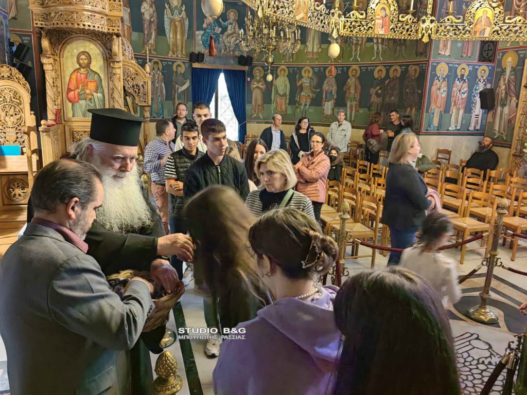 Παράκληση για υποψηφίους των Πανελληνίων Εξετάσεων από τον Μητροπολίτη Αργολίδος