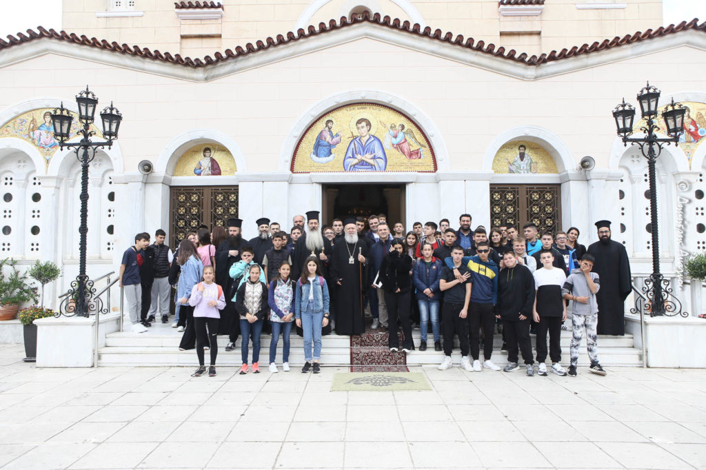 Επίσκεψη του Εκκλησιαστικού Σχολείου Λαμίας στα προσκυνήματα της Βόρειας Εύβοιας