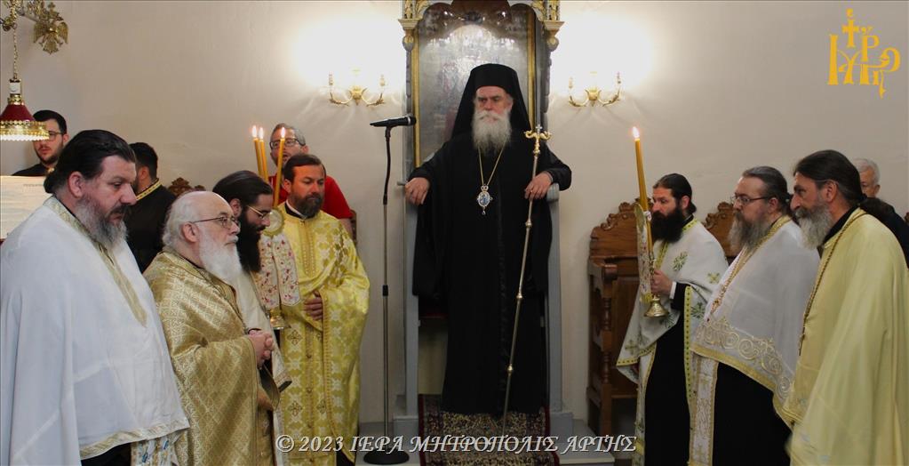 Μητροπολίτης Άρτης: «Οι Άγιοι μας έδειξαν τον δρόμο για την ουράνια Πατρίδα»