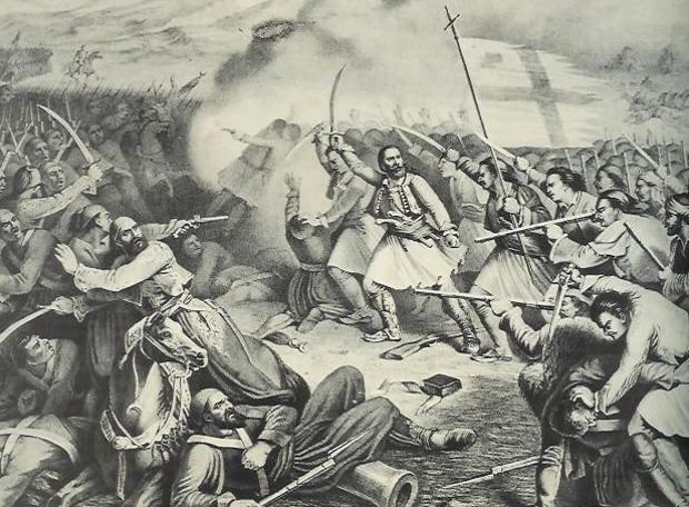 20 Μαΐου 1825: Η Μάχη στο Μανιάκι και η θυσία του Παπαφλέσσα