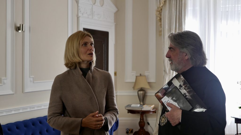 Film Director Yelena Popovic Visits the Archdiocese