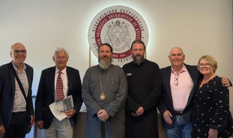 Πέρθη: Συνάντηση του Επισκόπου Κυανέων με τους «Φίλους του Αγίου Ιωάννη του Prevelly»