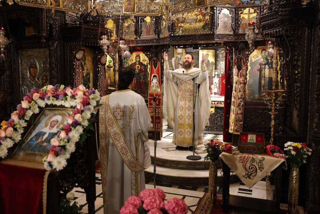 H εορτή της Αγίας Ματρώνας στο Τρίκορφο Φωκίδος