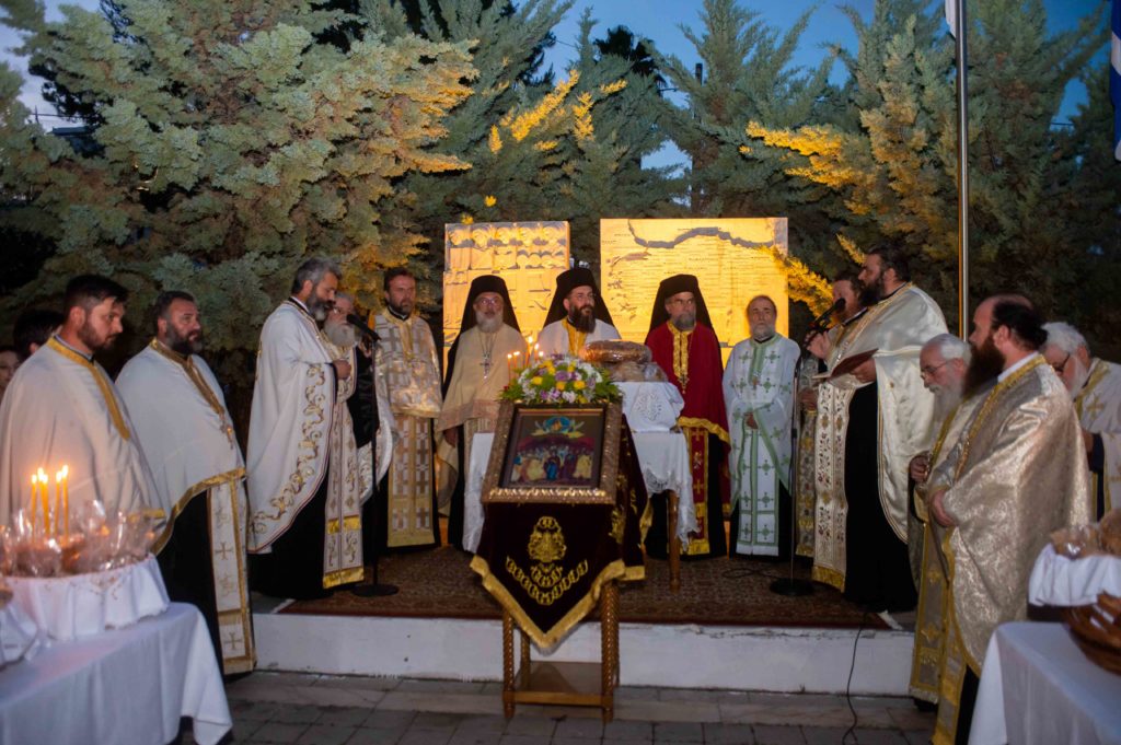 Ο Εσπερινός της Αναλήψεως στην Ιερά Μητρόπολη Μεσσηνίας