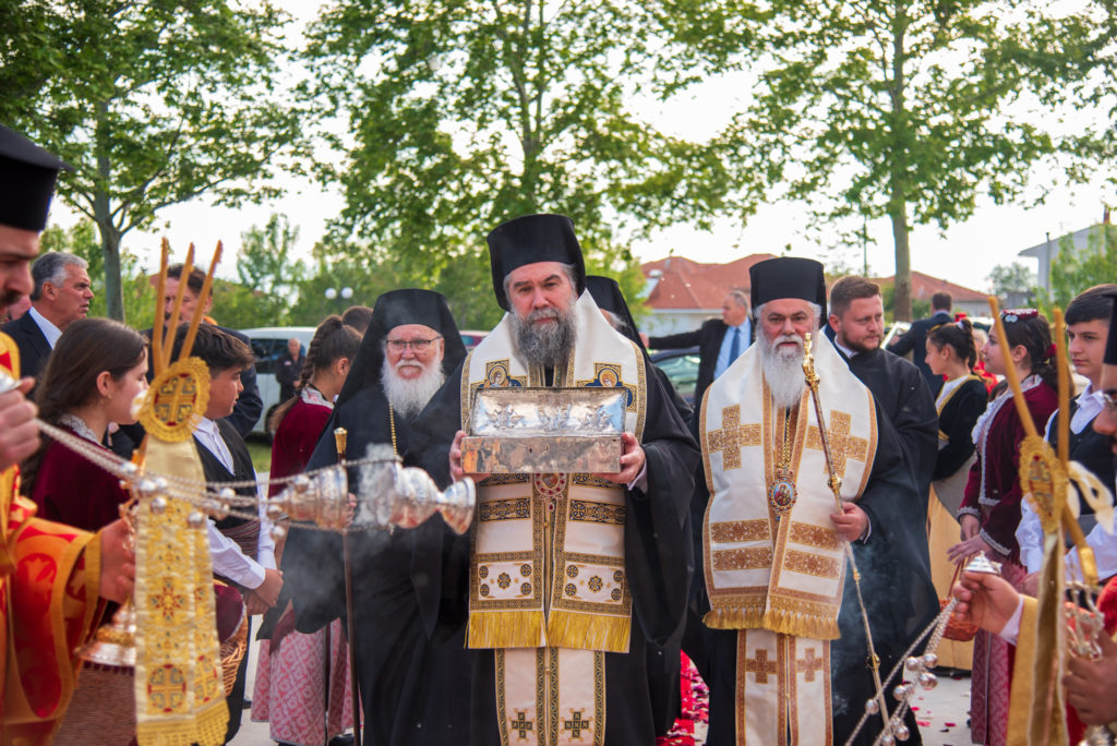 Εγκαίνια του Ι.Ν Αγίου Βασιλείου στις Σέρρες (ΦΩΤΟ)