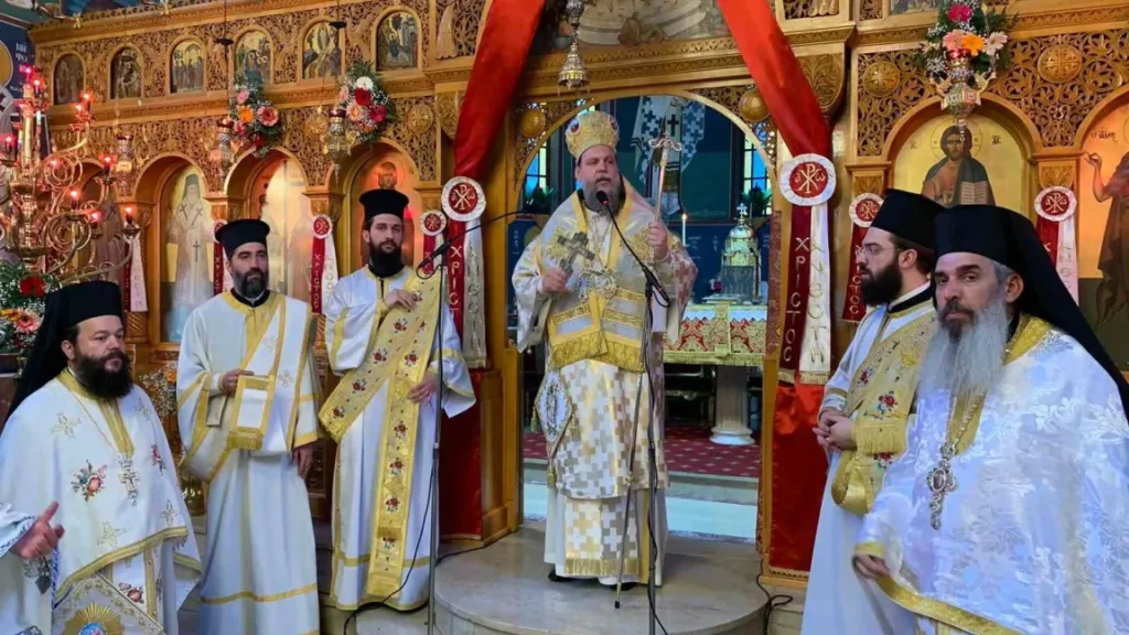 Πανηγύρισε ο Ιερός Ναός Αγίων Κωνσταντίνου και Ελένης στη Νέα Ιωνία