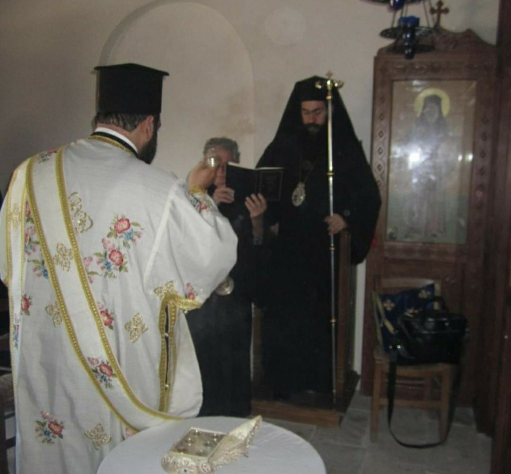 ﻿Θεία Λειτουργία στην γενέτειρα του Μητροπολίτη Πάφου Τυχικού