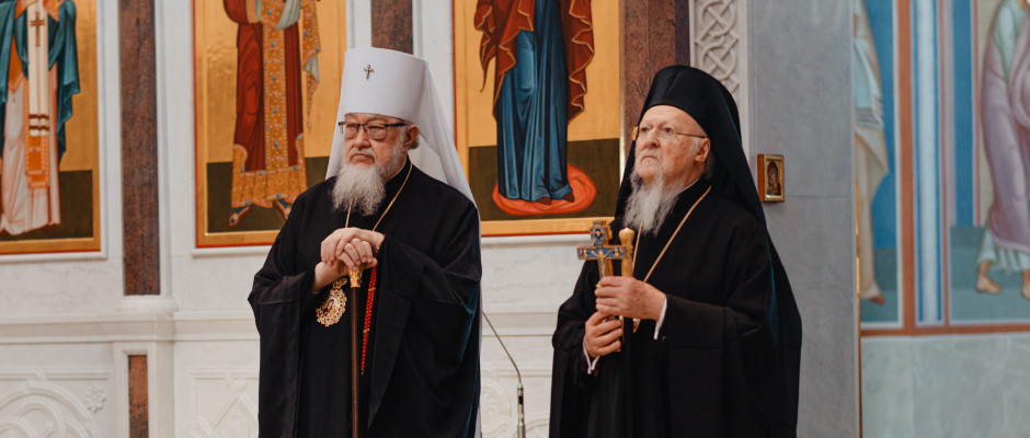 Ο Οικουμενικός Πατριάρχης ευχήθηκε στον Μητροπολίτη Βαρσοβίας για τα 25 χρόνια από την εκλογή του