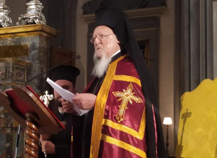 Η επίσημη επίσκεψη του Οικουμενικού Πατριάρχη στον ιστορικό ναό του Αγίου Λαυρεντίου Φλωρεντίας