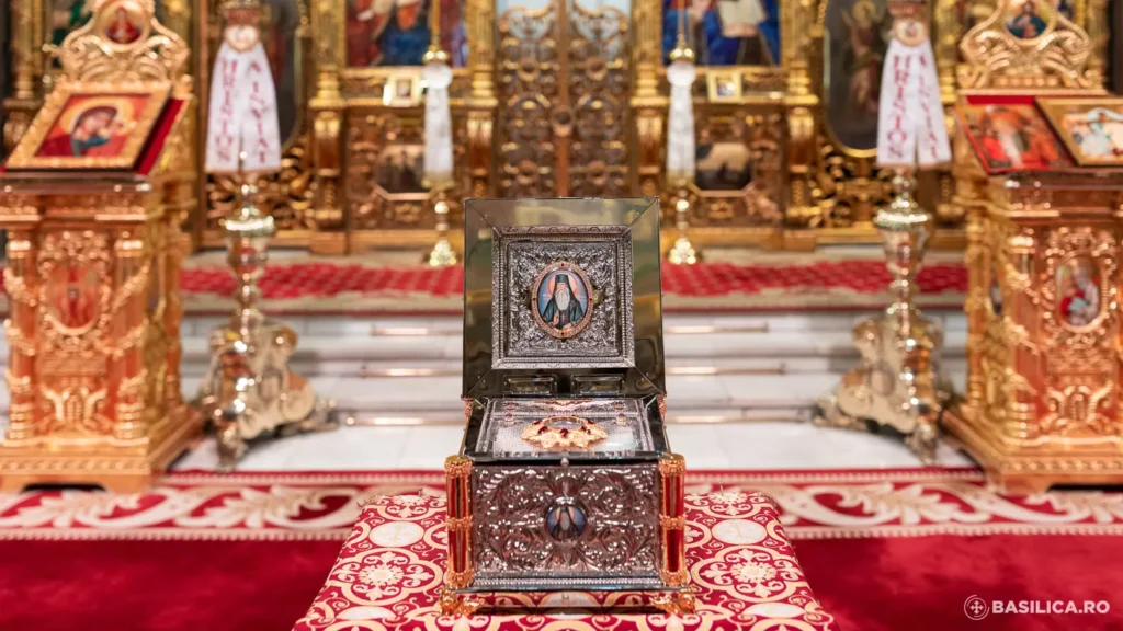 Moaștele Sfântului Irodion de la Lainici pot fi cinstite la Catedrala Patriarhală