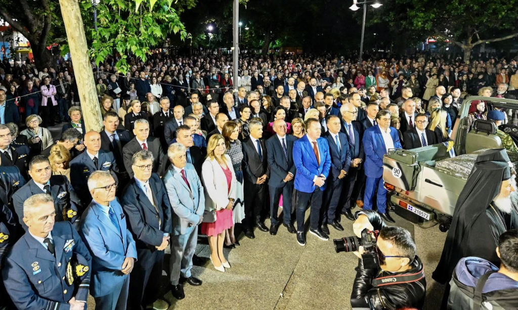 Μ. Χαρακόπουλος για πάνδημη εορτή πολιούχου Λάρισας: Μήνυμα σε όσους απεργάζονται την απαξίωση της ορθόδοξης παράδοσης