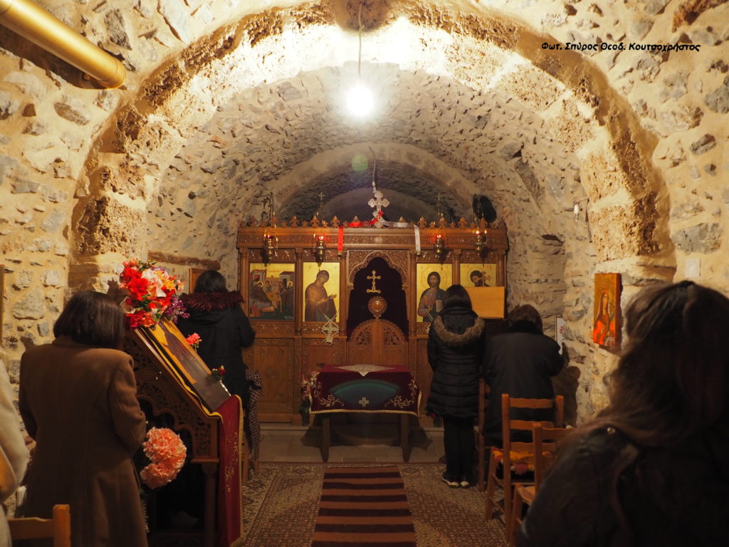 Ο Θηβών Γεώργιος στην Πανηγυρίζουσα Ιερά Μονή Οσίου Σεραφείμ Δομβούς (ΦΩΤΟ)