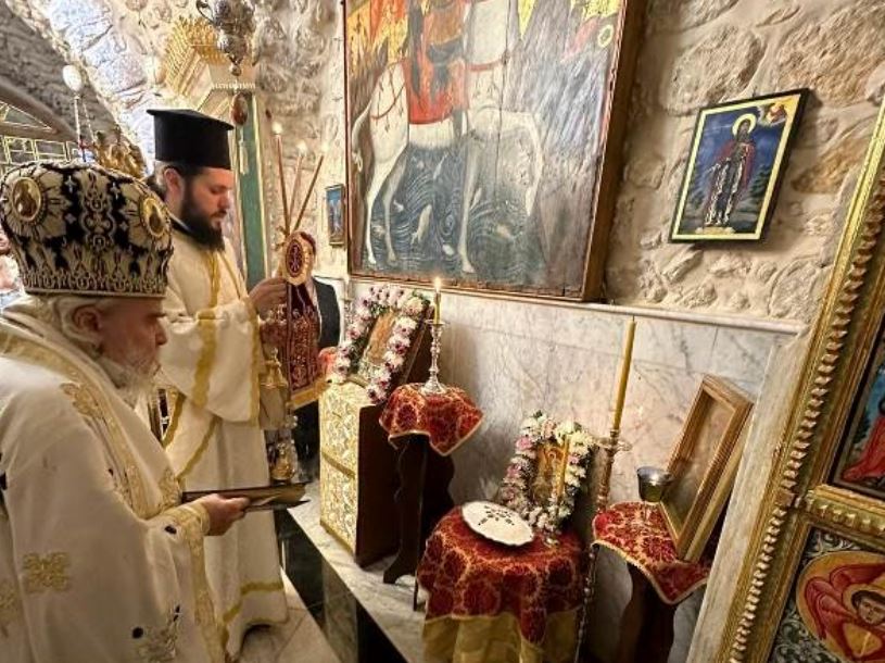 Η εορτή του Αγίου Μεγαλομάρτυρος Γεωργίου στο Πατριαρχείο Ιεροσολύμων
