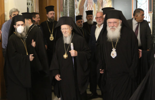 Ο Οικουμενικός Πατριάρχης στην Αρχιεπισκοπή Αθηνών έντεκα μήνες μετά την τελευταία του επίσκεψη