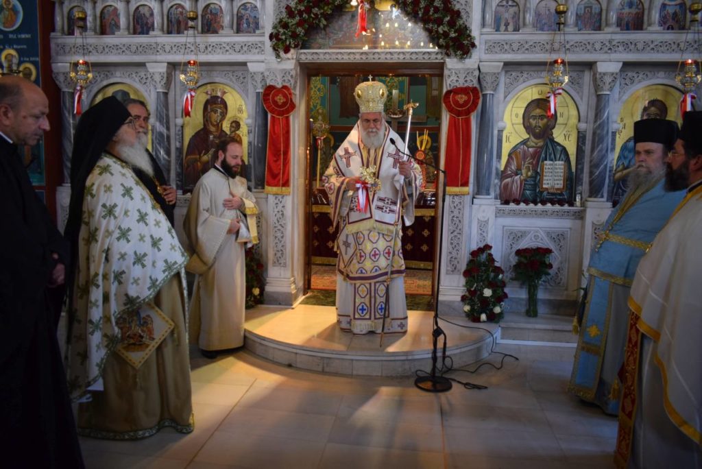 Ο Ιλίου Αθηναγόρας ευχαρίστησε τη Μονή Ξενοφώντος για την έλευση του λειψάνου του Αγίου Γεωργίου στις Αχαρνές