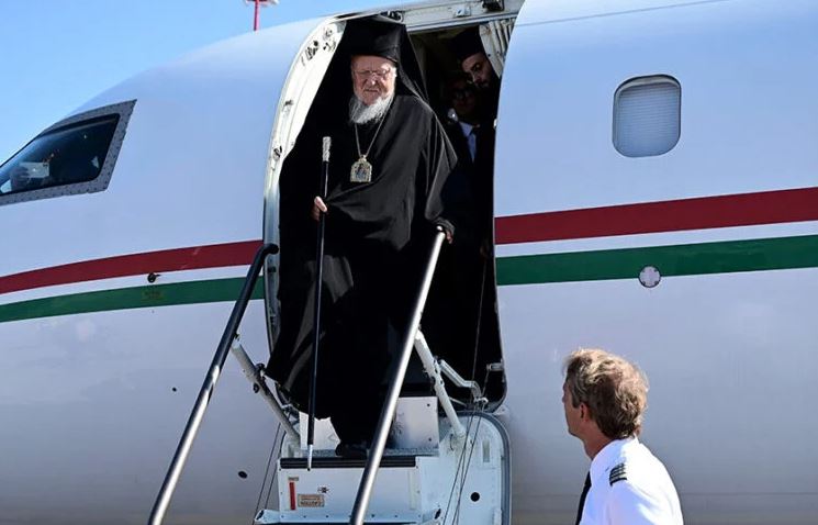 Αναχώρηση του Οικουμενικού Πατριάρχη για την Ιταλία