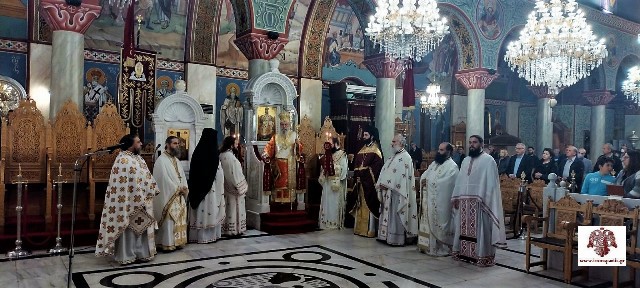 Ιερά Αγρυπνία για την Απόδοση του Πάσχα στον Ιερό Ναό Οσίου Νίκωνος